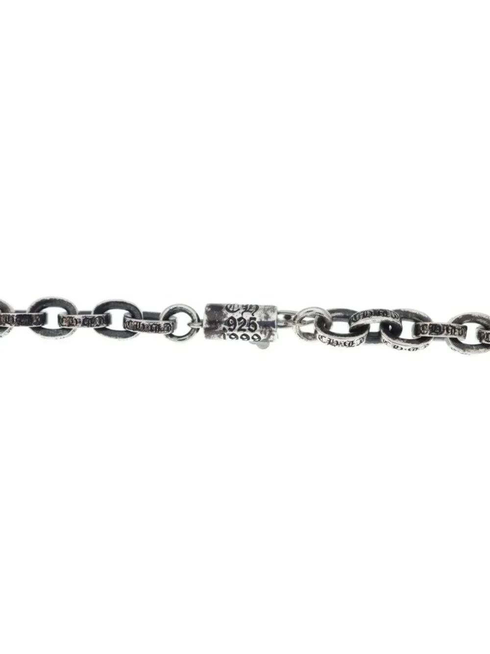 Chrome Hearts Paper Chain 18 Necklace Silver